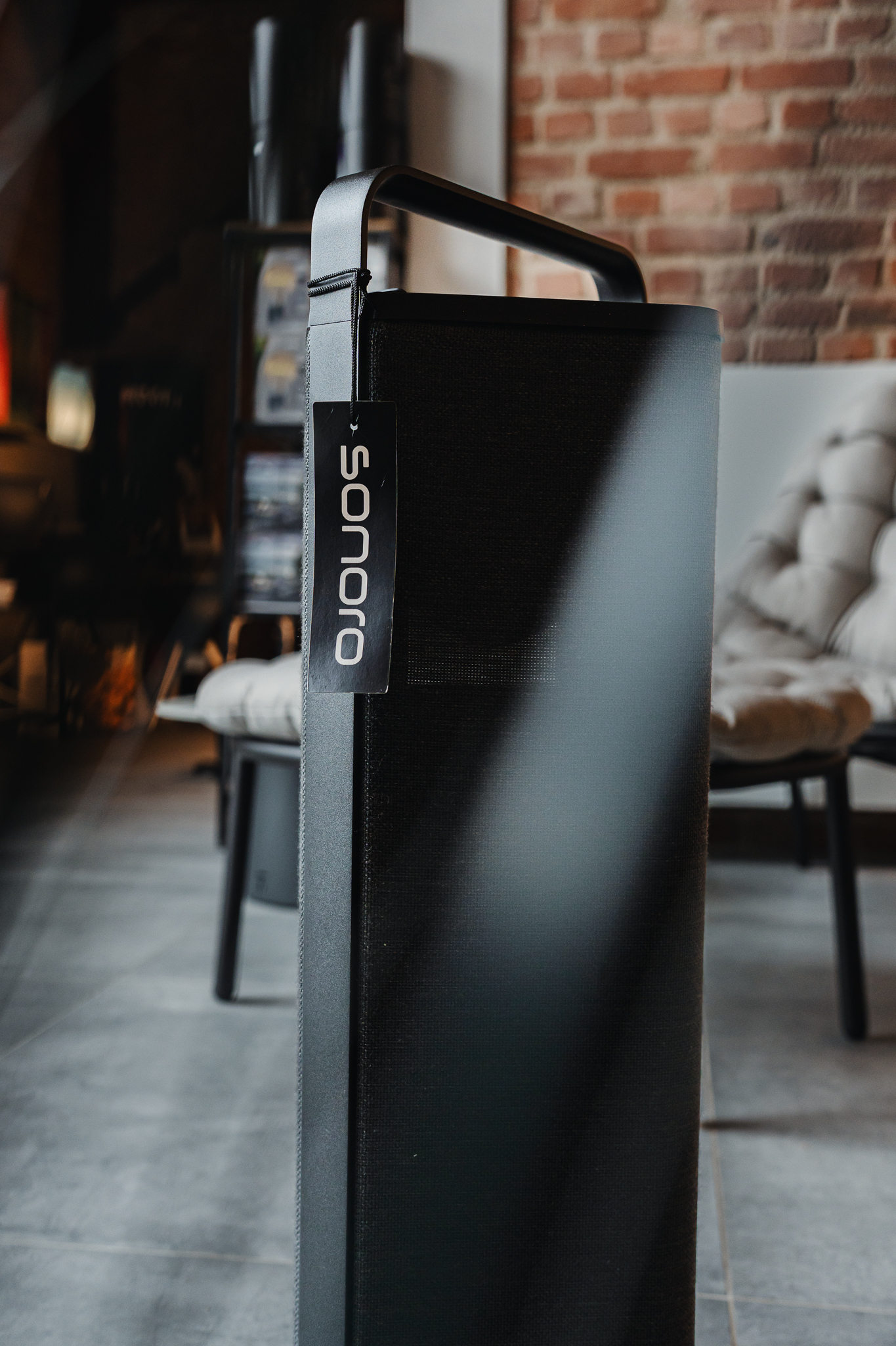 Sonoro Lautsprecher im Showroom